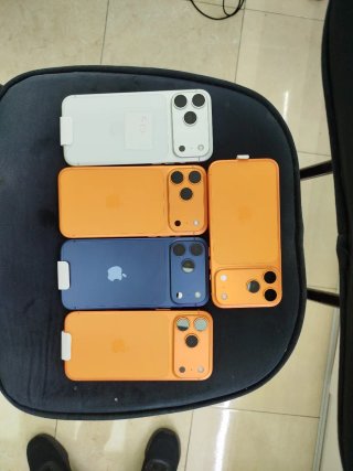 Iphon 17pro max sin caja 256gb  todos color 4 uni