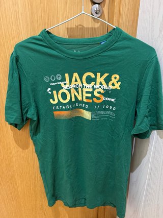 Camiseta Jack & Jones verde chico