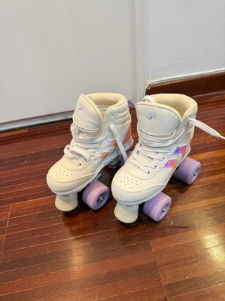 Patines de 4 Ruedas Blancos