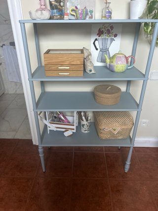 Scaffale IKEA Blu Turchese