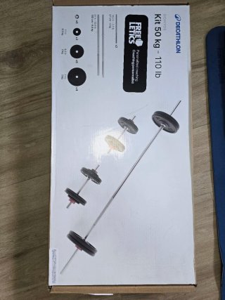 Kit de Pesas Domyos Decathlon 50 kg