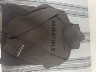 Sudadera Fear of God Essentials Gris