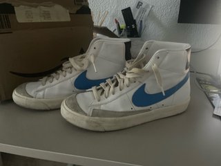 Zapatillas Nike Blazer Blancas y Azules