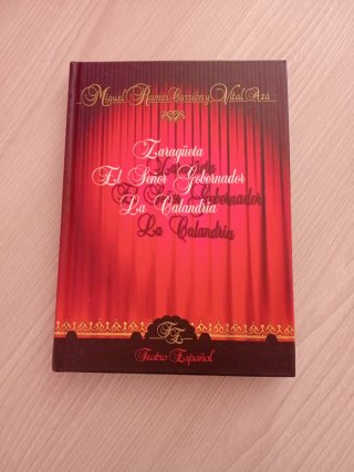 Libro teatro español