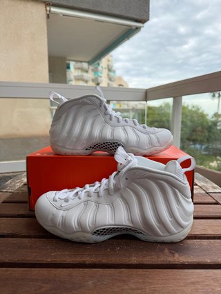 Nike Air Foamposite One Blancas Talla 40
