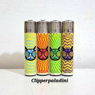 Set di 4 accendini Clipper