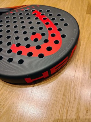 Pala Padel Head Zephyr UL Negra Roja