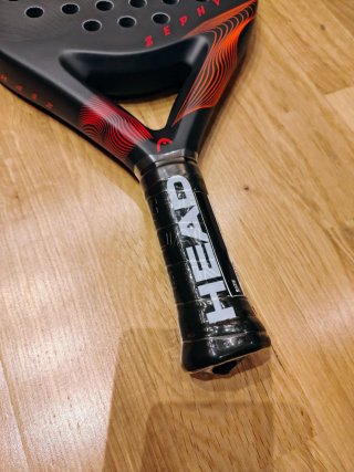 Pala Padel Head Zephyr UL Negra Roja