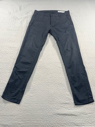 Pantalón Chino Zara Azul