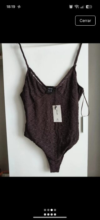 Body encaje Lefties mujer XL