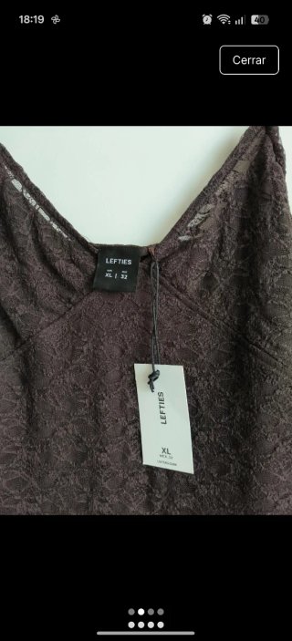 Body encaje Lefties mujer XL
