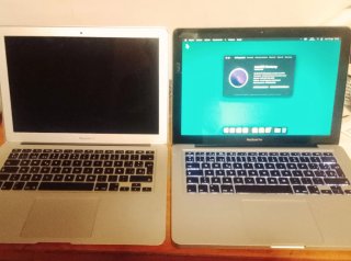 Lote 2 MacBook Pro y Air para reparar