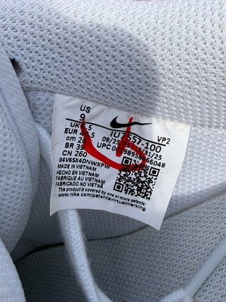 Nike Air Force 1 Low '07 Blancas Talla 40.5