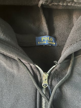 Chaqueta Polo Ralph Lauren Negra Cremallera