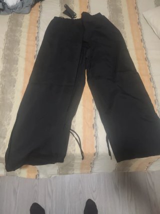 Pantalón Ancho Negro