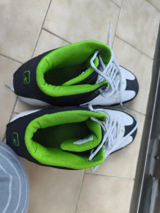 Zapatillas Baloncesto AND1 Blancas y Verdes