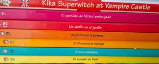 Kika Superbruja y Dani / Kika en inglés 1,50€