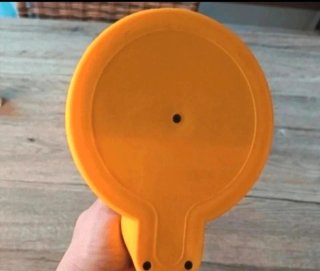 Lampada da tavolo arancione