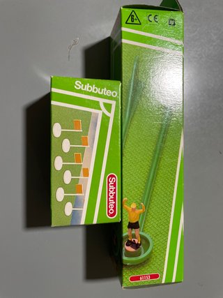 Set de Portero y Banderines Subbuteo