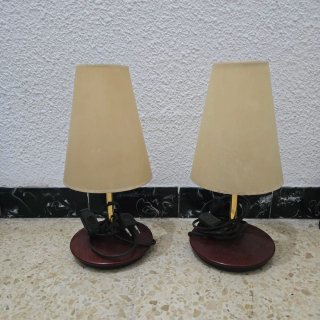 Set di 2 Lampade da Tavolo