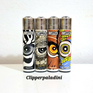 Set di 4 accendini Clipper