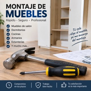 Montador de muebles a domicilio