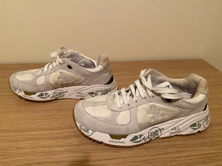 Zapatillas Premiata Lona y Piel