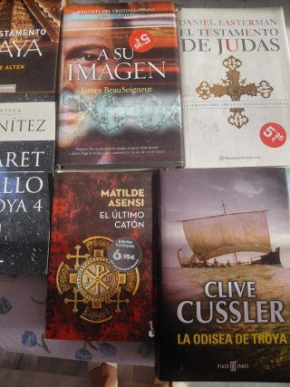 Libros de distintos generos