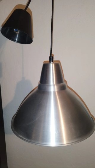 Lámpara de techo Ikea plateada