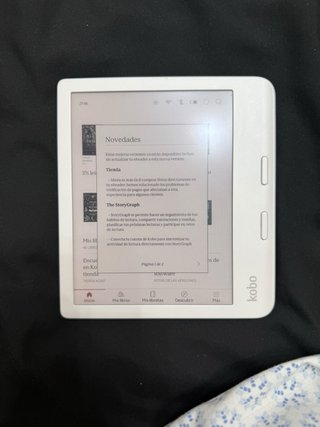 Rakuten Kobo Libro Electrónico Blanco
