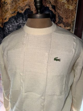 Jersey Lacoste Beige Hombre