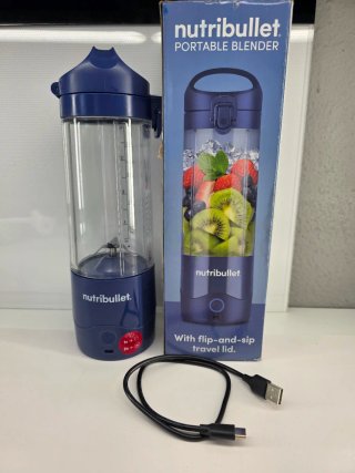 Batidora Portátil Nutribullet Azul