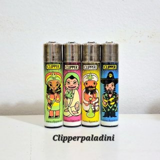 Set 4 Accendini Clipper