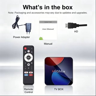 H96 MAX Android 14 Smart TV Box