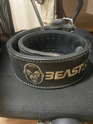 Cinturón Beast Gear Powerlifting Cuero