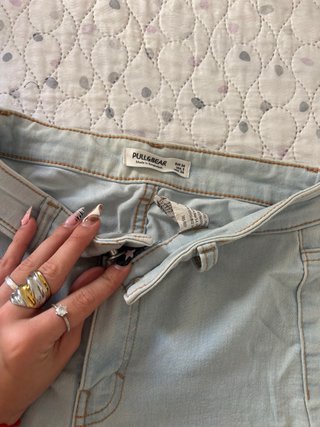 Pantalones Pull&Bear Azul Talla XS