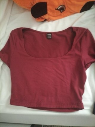 Top Granate Shein Talla XS