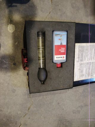 Detector fugas CO2 Wurth