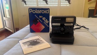 Fotocamera Polaroid 636 Closeup
