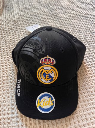 Gorra Real Madrid Infantil Negra