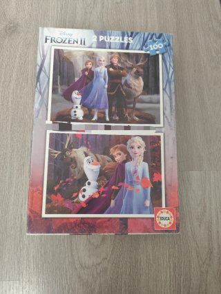 Puzzle Frozen II 2 Puzzles 100 Piezas Educa