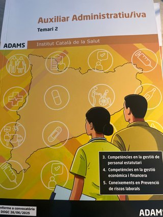 Temario Aux. Administrativo ICS. Ultima edición!!