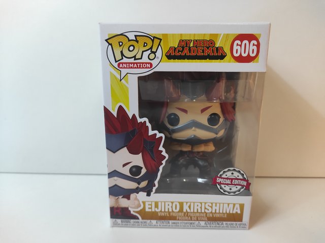 FUNKO POP MY HERO ACADEMIA 606 EIJIRO KIRISHIMA