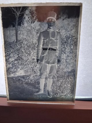 4 Negativos de Cristal Imagen Militar