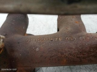 Colector escape chrysler 374945 91052067f jeep