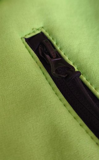Chaqueta Softshell Verde Neón