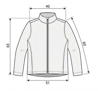 Chaqueta Softshell Verde Neón
