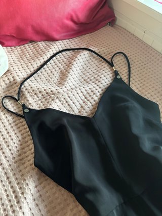 Mono largo negro Zara