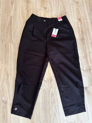 Pantalón Carrot Negro Lefties Talla 40