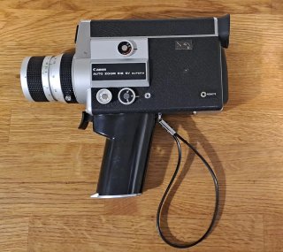 Cámara Super 8 Canon Auto Zoom 518 SV